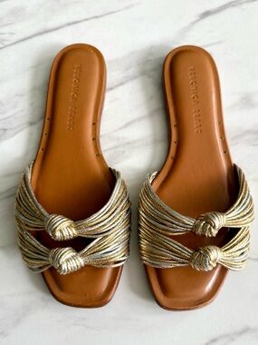 Veronica Beard Slide Sandals